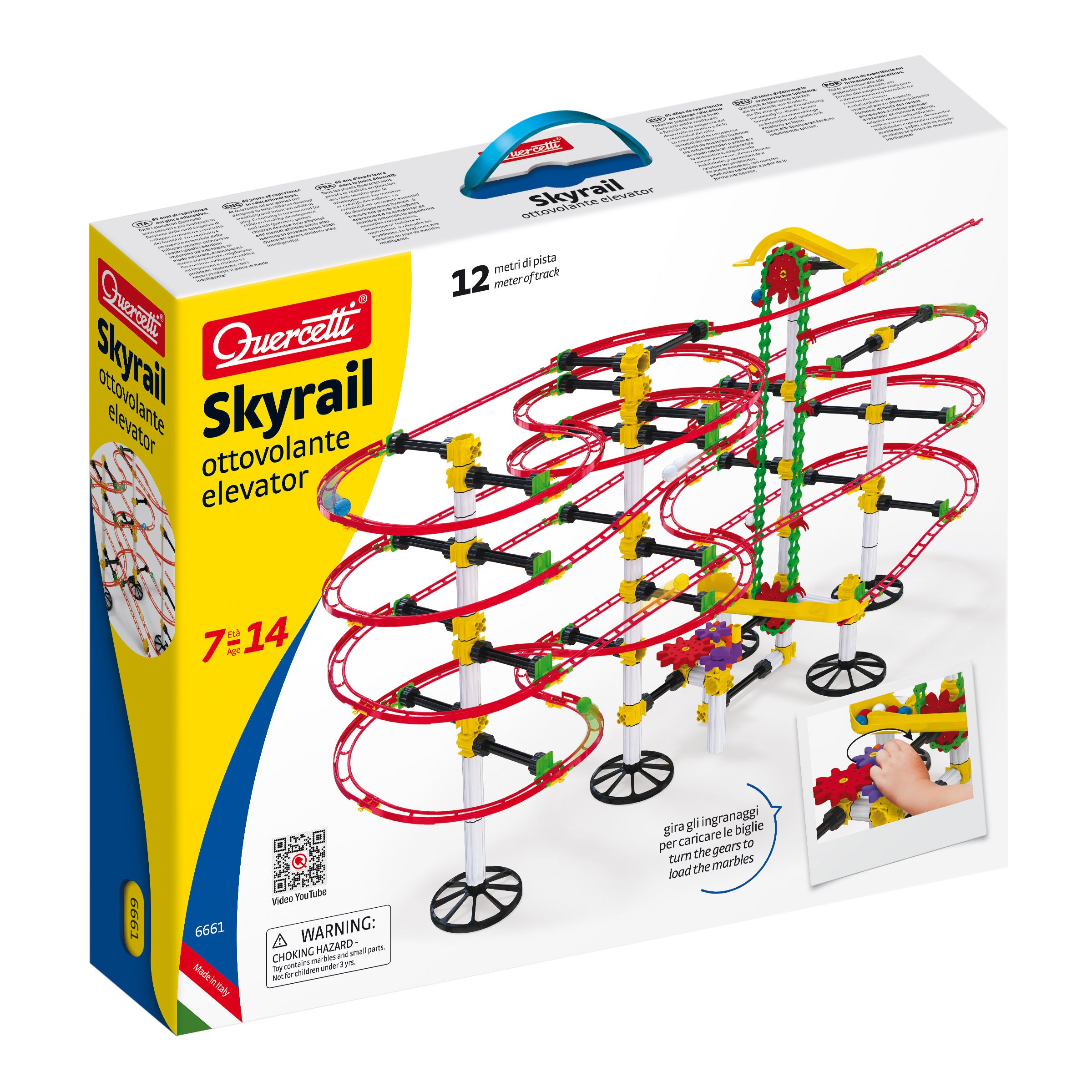Quercetti Marble Run Roller Coaster