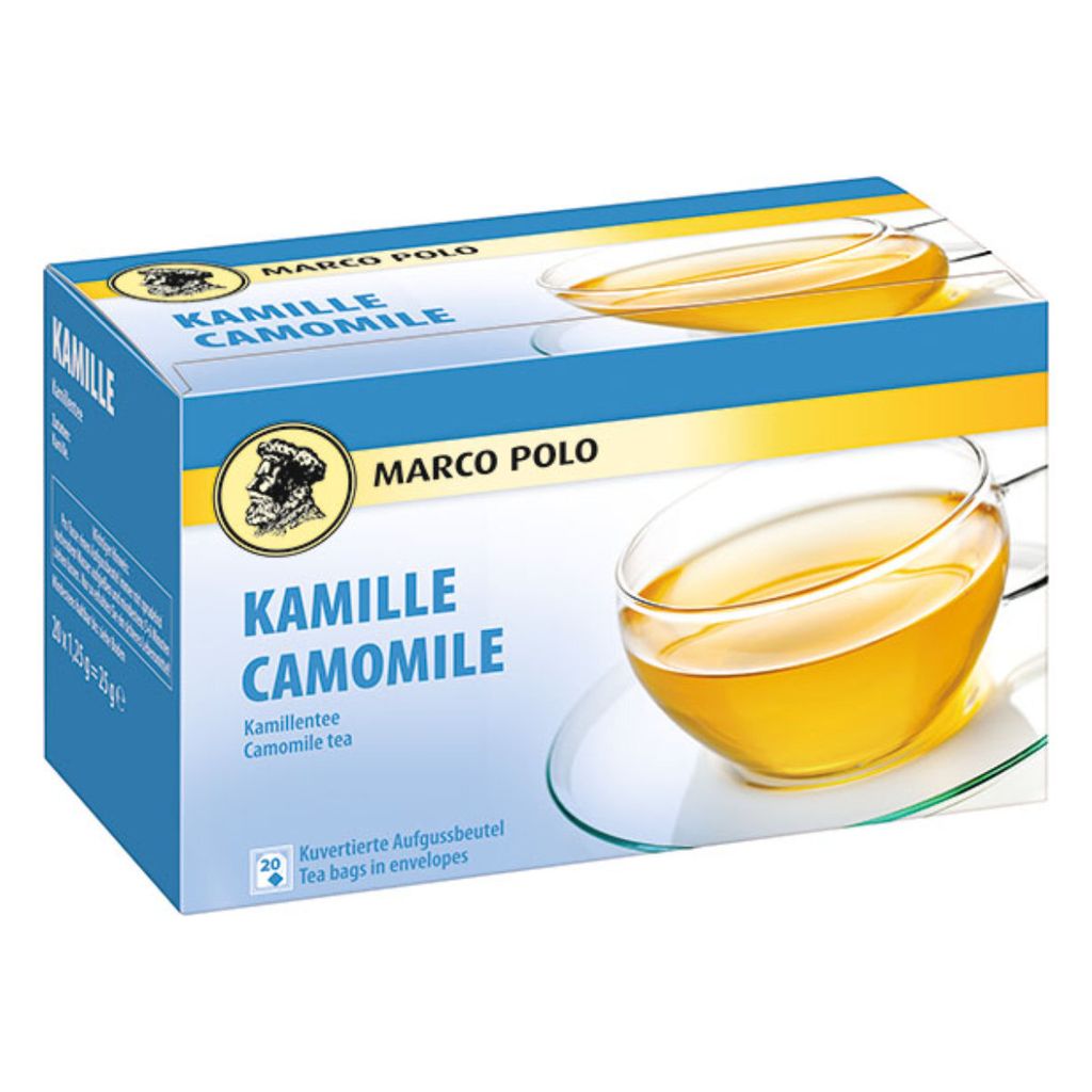 Meßmer Marco Polo Chamomile Herbal Tea, Aromatic, in Tea Bags, 25g