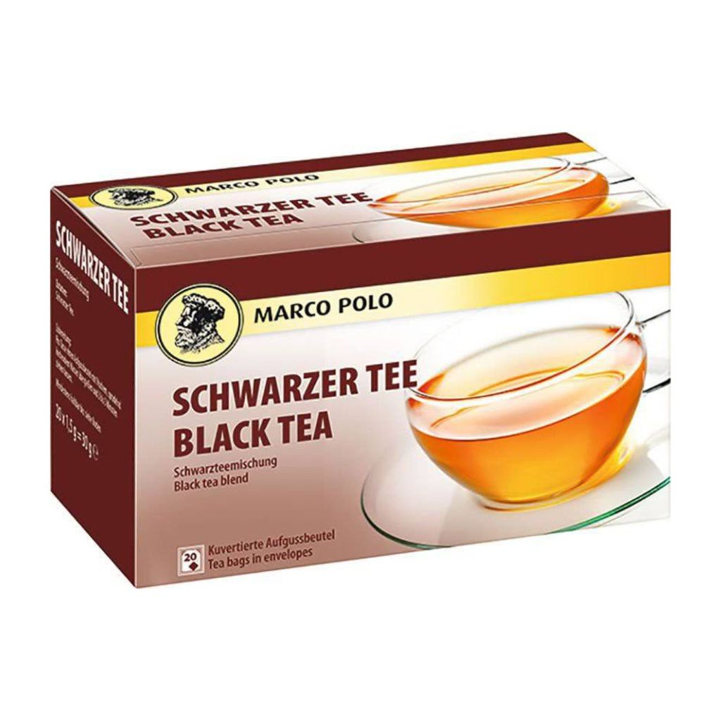 Meßmer Marco Polo Black Tea Enveloped Black Tea Blend, Bitter, 30g