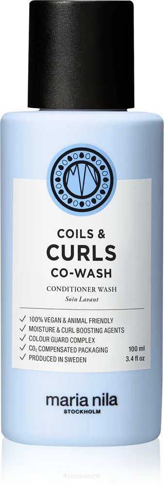 Maria Nila Coils & Curls Co-Wash Shampoo with Conditioner for wavy and curly hair