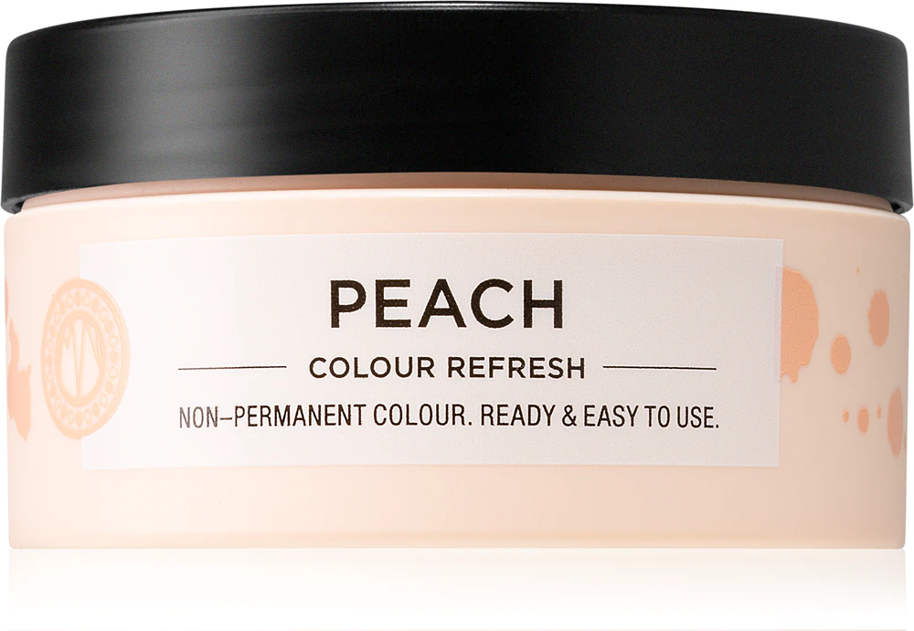 Maria Nila Color Refresh Peach Gentle nourishing mask without permanent color pigments