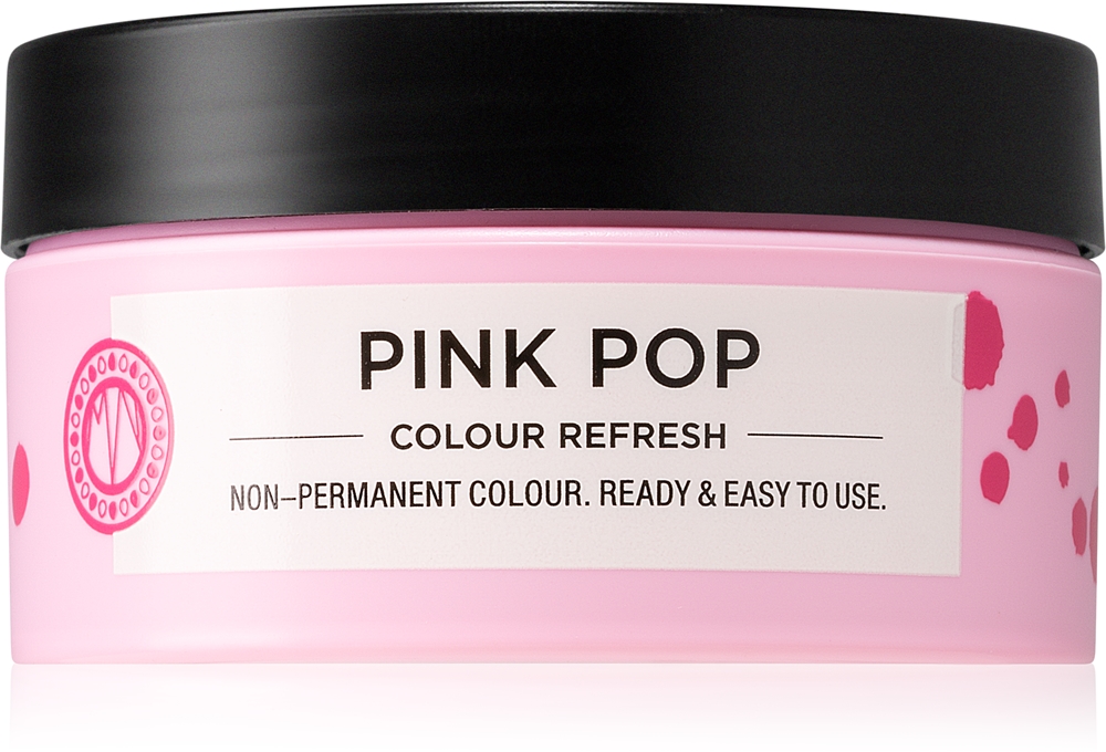 Maria Nila Color Refresh Pink Pop Gentle nourishing mask without permanent color pigments
