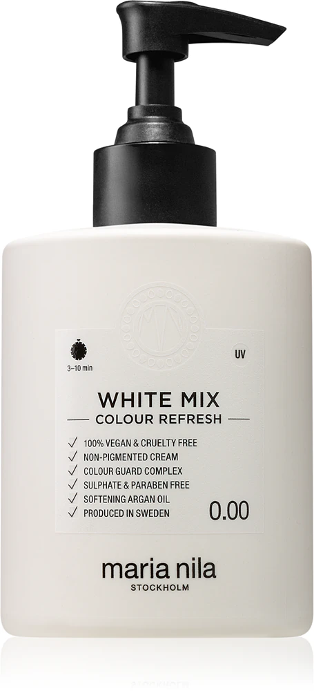 Maria Nila Colour Refresh White Mix Nourishing Mask without color pigments for creating pastel shades 300ml