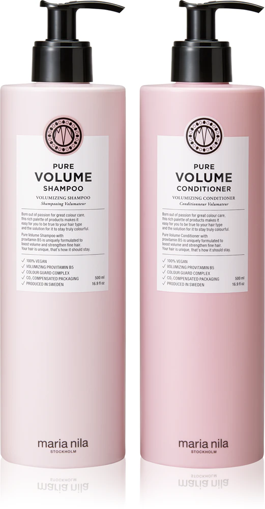 Maria Nila Pure Volume Bundle Hair Care (for more hair volume)