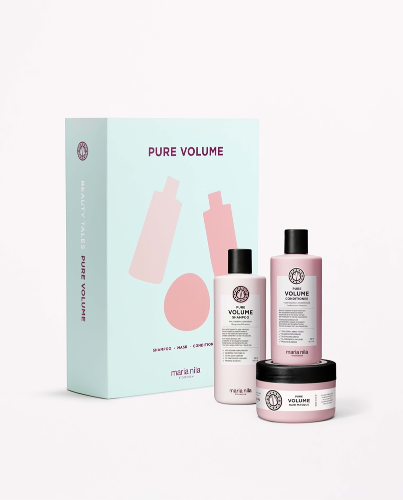 Maria Nila Pure Volume Holiday Box Gift Set for more hair volume