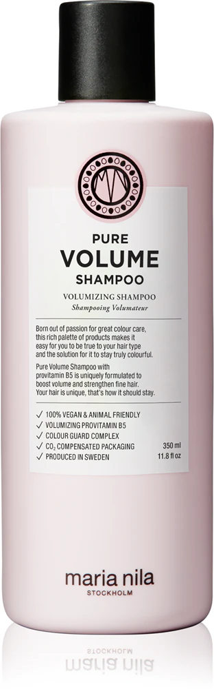 Maria Nila Pure Volume Shampoo for more hair volume for fine hair
