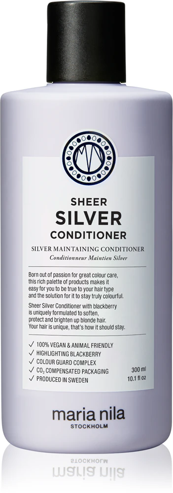 Maria Nila Sheer Silver Conditioner Moisturizing conditioner to neutralize yellow tones