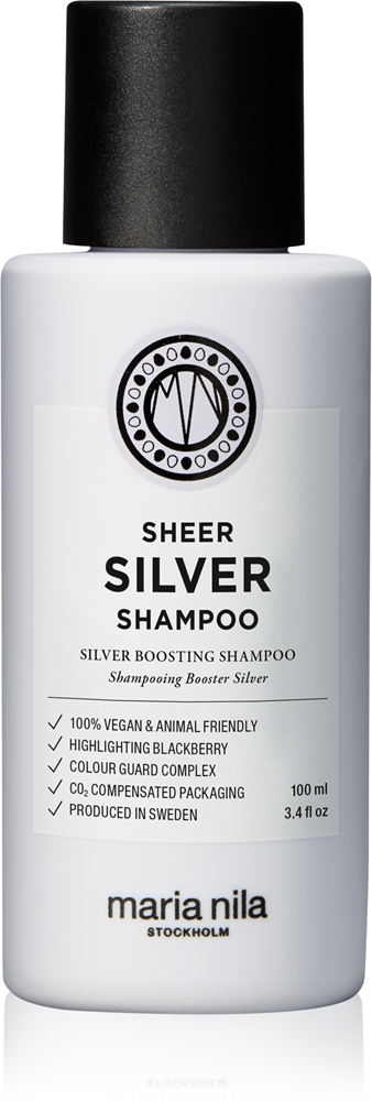 Maria Nila Sheer Silver Shampoo Shampoo to neutralize yellow tones
