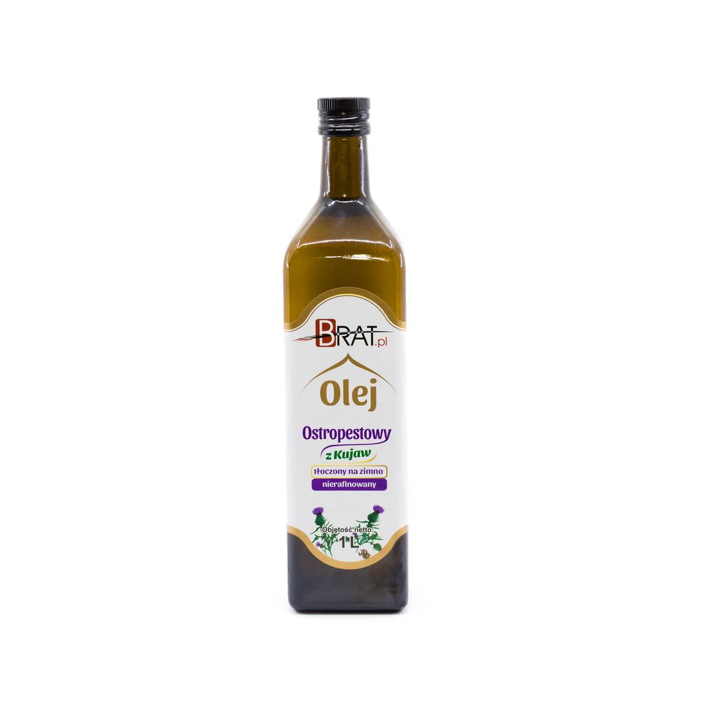 Milk thistle oil 1000 ml - Brat.pl 1000 ml