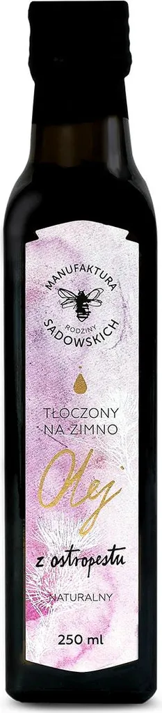 Manufaktura Rodziny Sadowskich Milk thistle oil - 250 ml