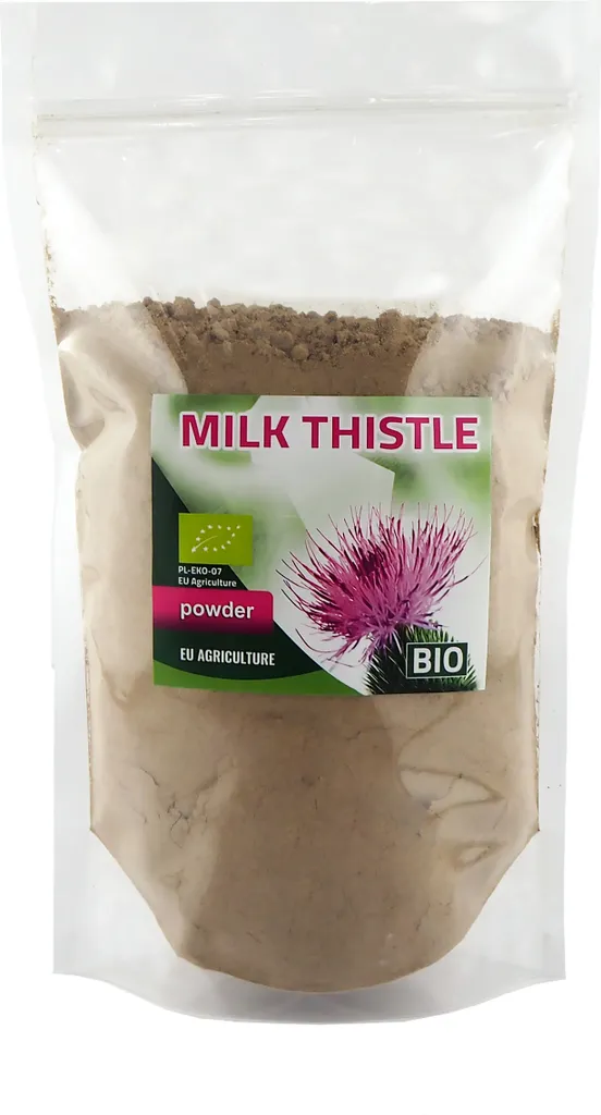 Herbanordpol Ground milk thistle seeds, organic, 100% EU organic milk thistle 900g