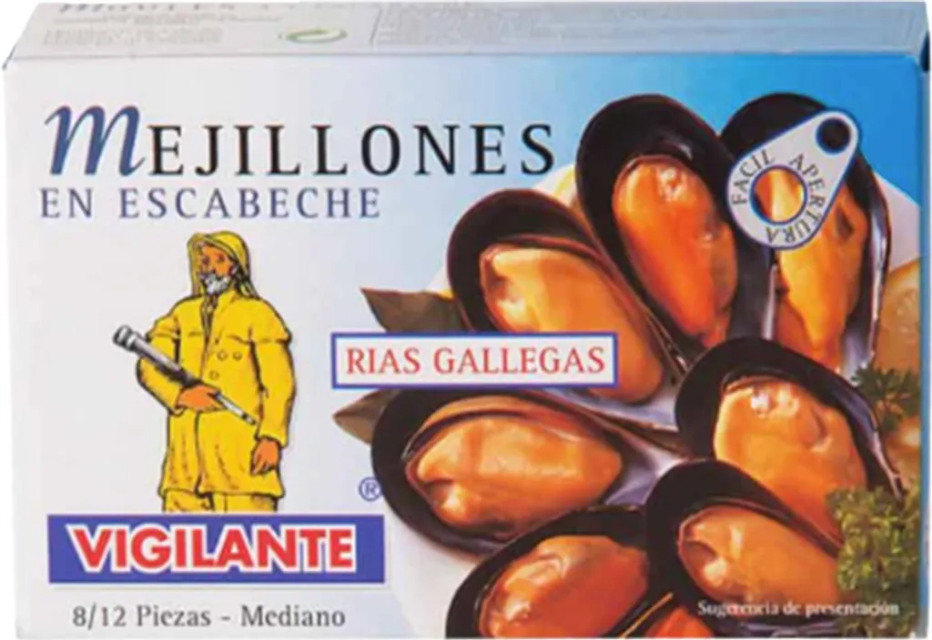 MAS Marinated mussels Vigiliante 115g - Kier 115g
