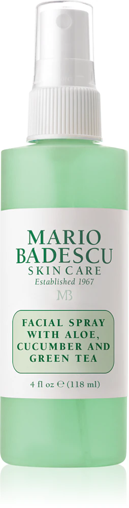 Mario Badescu Facial Spray with Aloe, Cucumber and Green Tea cooling and refreshing spray for tired skin