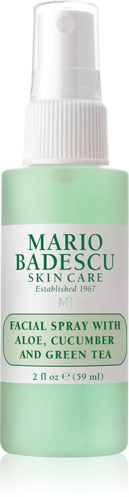 Mario Badescu Facial Spray with Aloe, Cucumber and Green Tea cooling and refreshing spray for tired skin