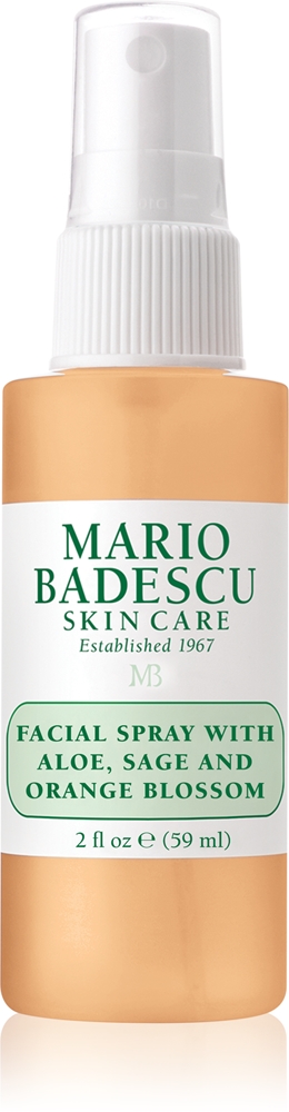 Mario Badescu Facial Spray with Aloe, Sage and Orange Blossom: Energizing and moisturizing facial mist spray