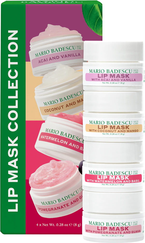 Mario Badescu Lip Mask Collection Moisturizing Lip Treatment Gift Set, 32 ml