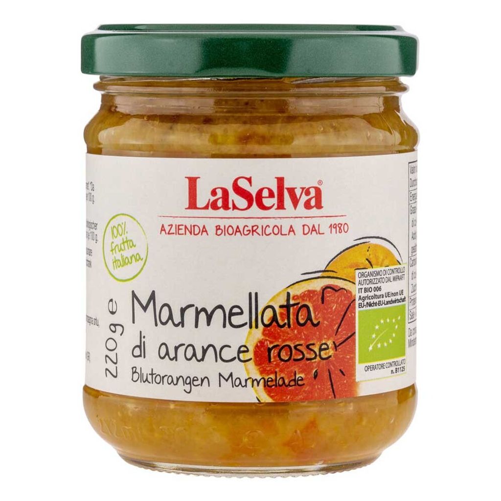 LaSelva Blood Orange Marmalade - Blutorangen Marmelade 220g