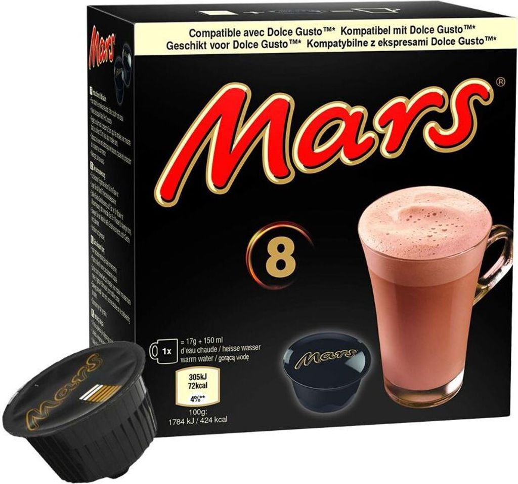 Nescafé Mars I 8 capsules for Dolce Gusto