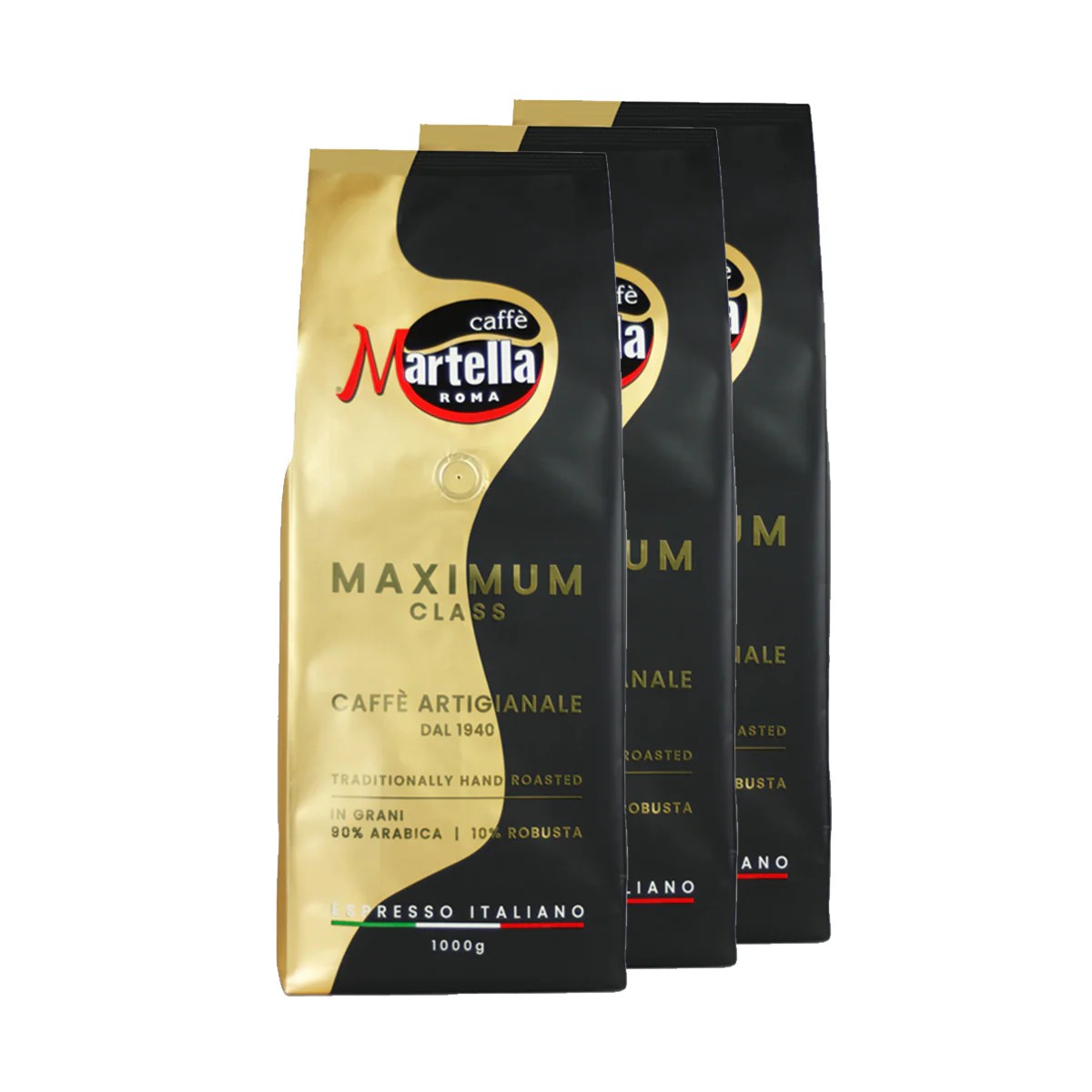 Martella Maximum Class savings package, 3 kg / whole bean