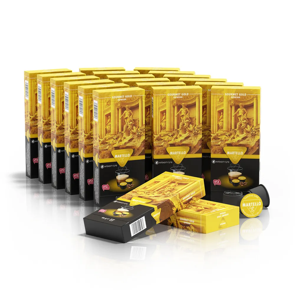 MARTELLO Cafe Martello Coffee GOURMET GOLD Capsules