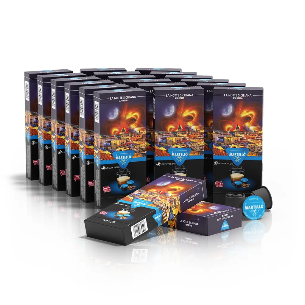 MARTELLO Cafe Martello Coffee LA NOTTE SICILIANA Capsules