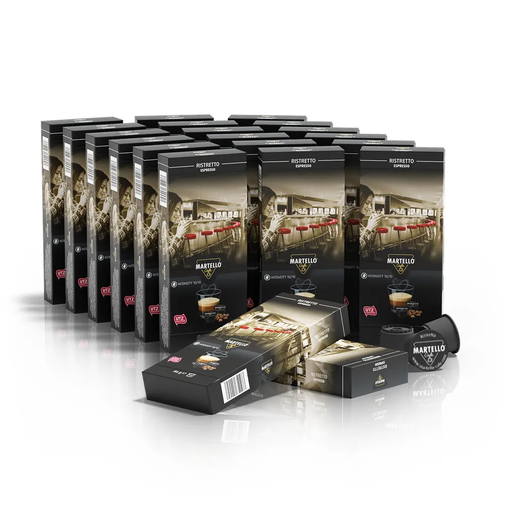 MARTELLO Cafe Martello Coffee RISTRETTO Capsules