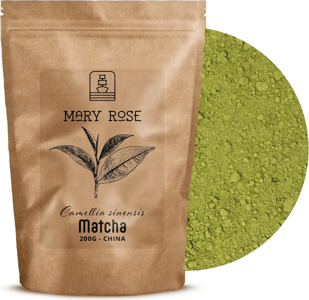 Mary Rose Matcha Powder Culinary Grade 200g – Green Tea from China