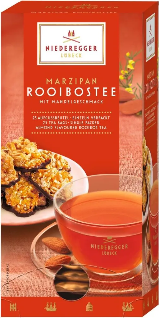 Marzipan Rooibos Tea, Niederegger 44g