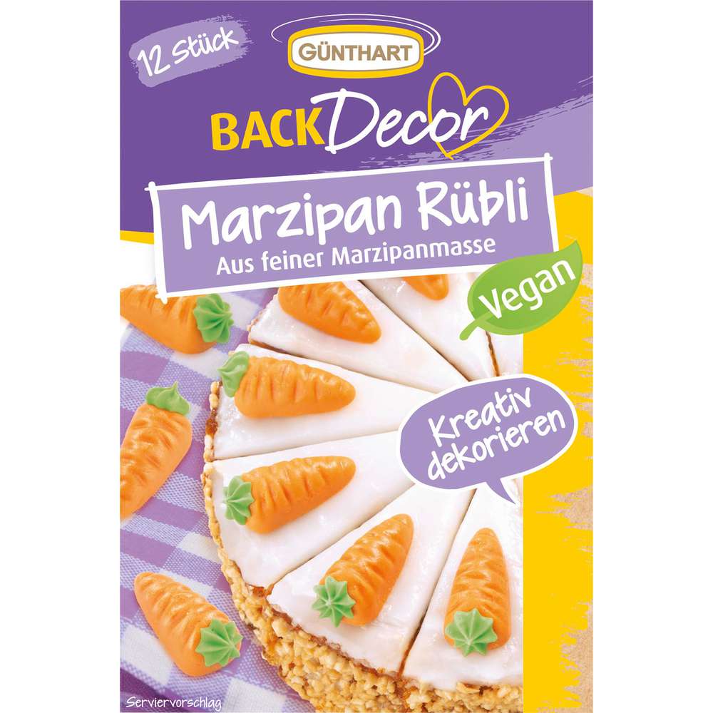 Günthart Marzipan-Rübli 40g