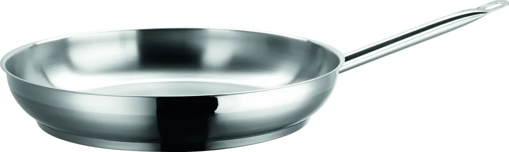 Maser Mäser 926110 Professional I Frying Pan, Ø 36cm Stainless Steel, 18/10, Silver