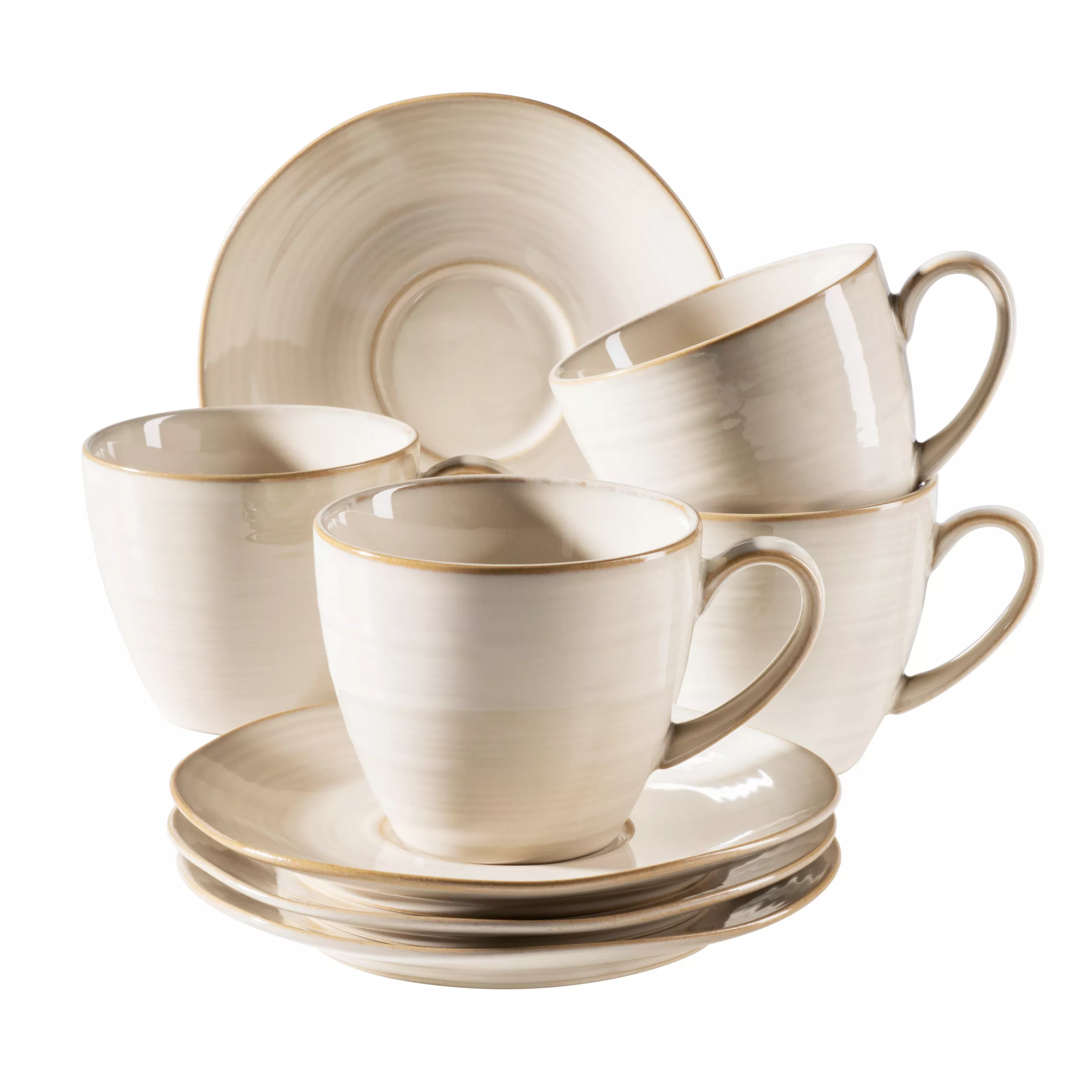 Maser Mäser Nottingham 8-piece cup set, 220 ml each 