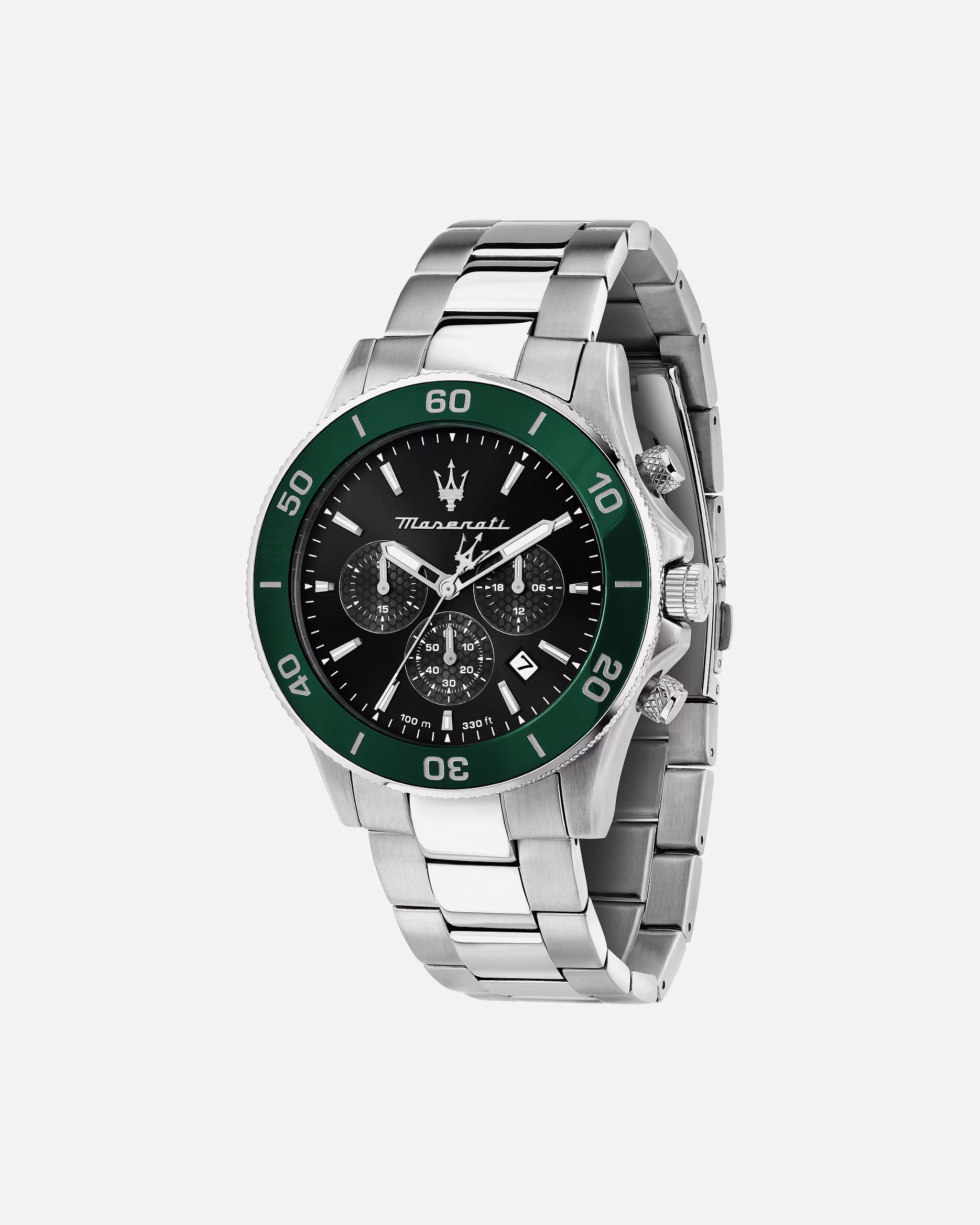Maserati watch chronograph stainless steel
