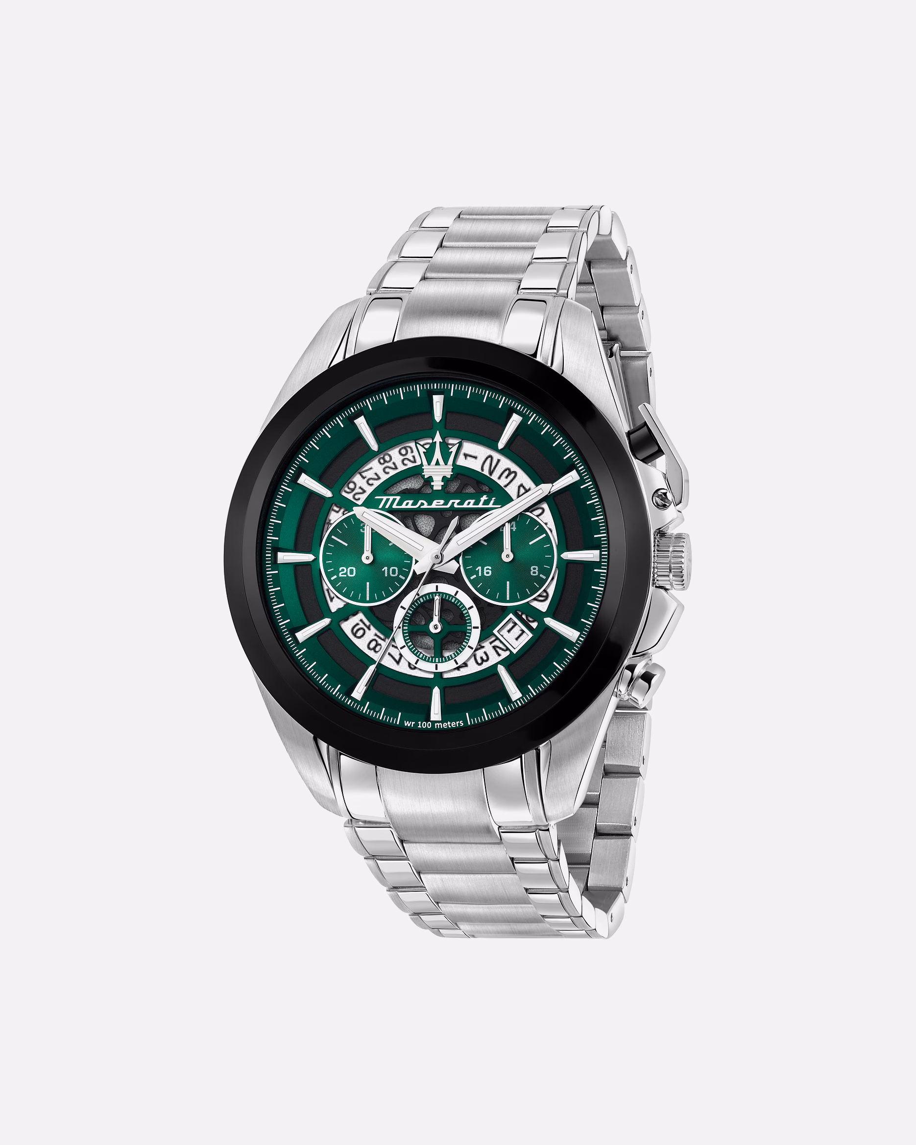 Maserati watch chronograph stainless steel