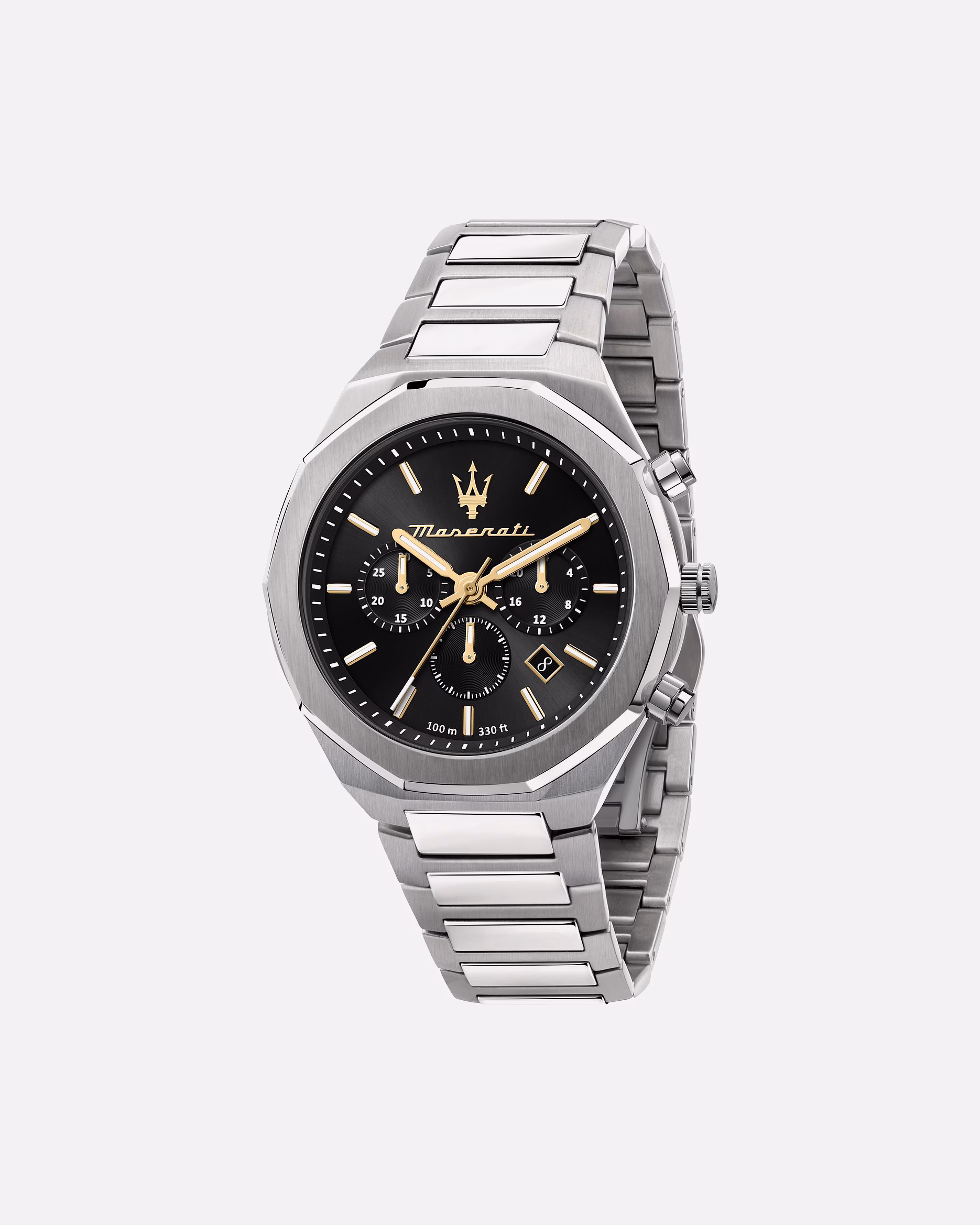 Maserati watch chronograph stainless steel