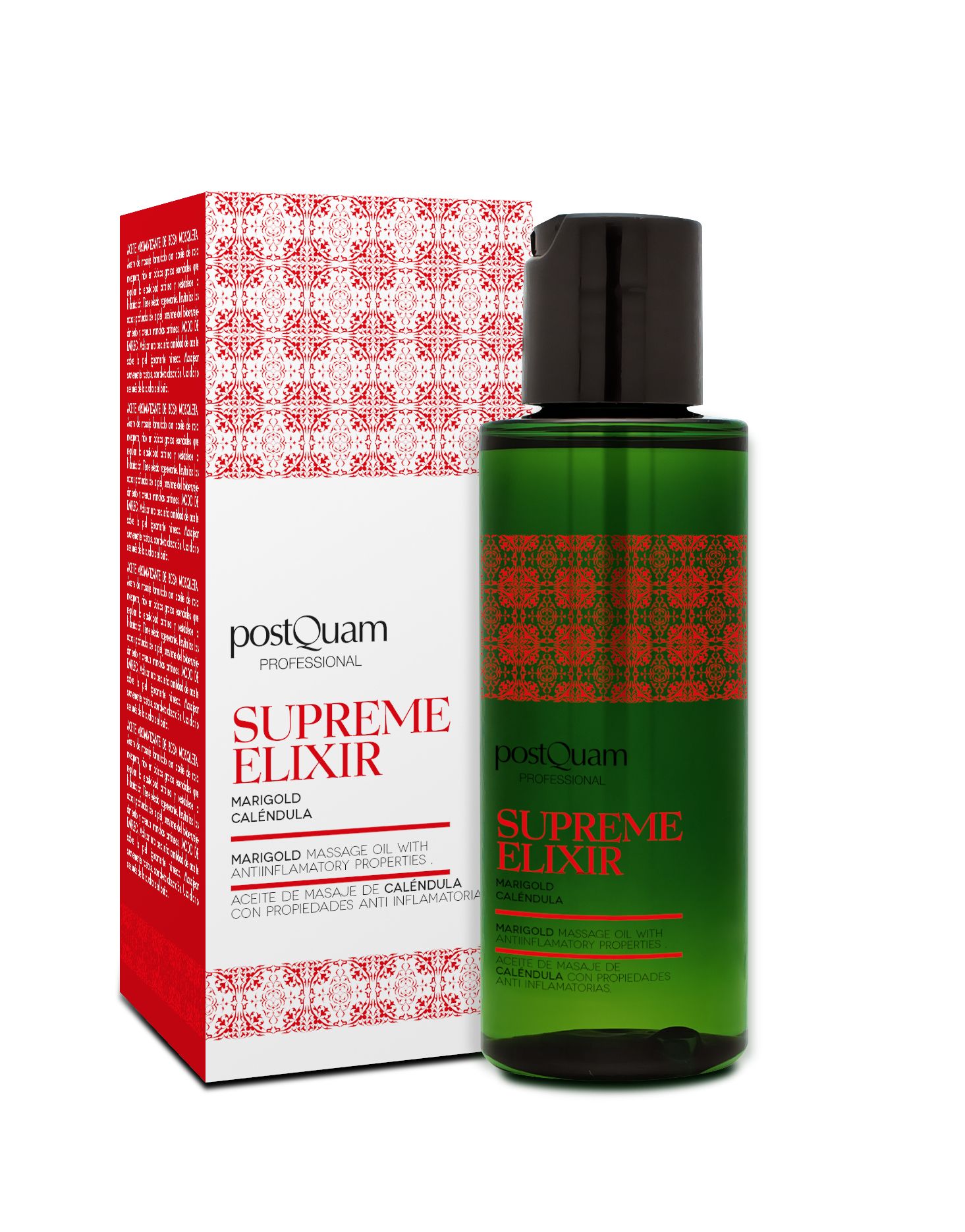 massage oil with calendula postquam 100 ml