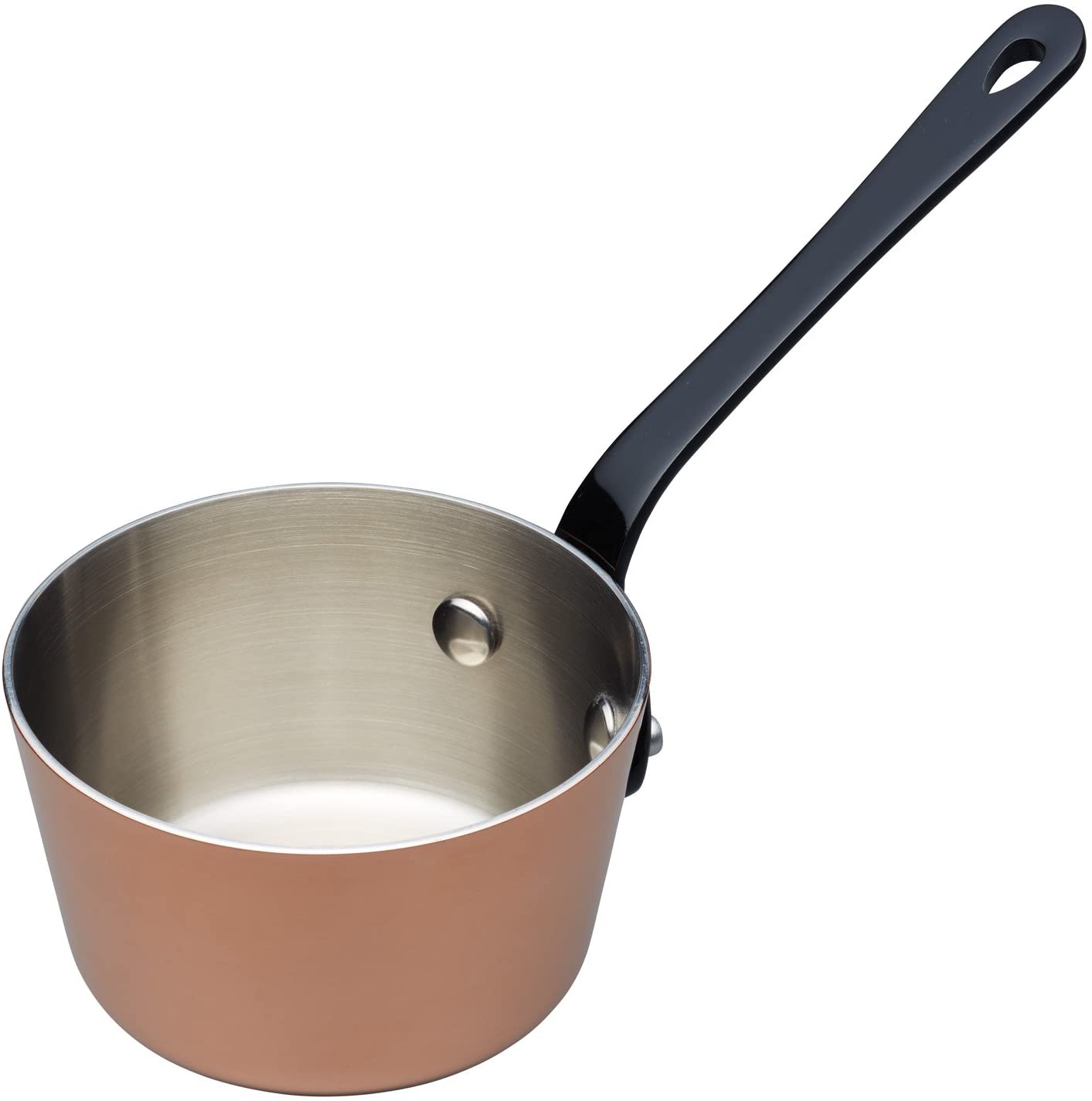 KitchenCraft Kitchen Craft Master Class Artesa Mini Cooking Pot 10 cm Stainless Steel Silver / Copper 10 cm