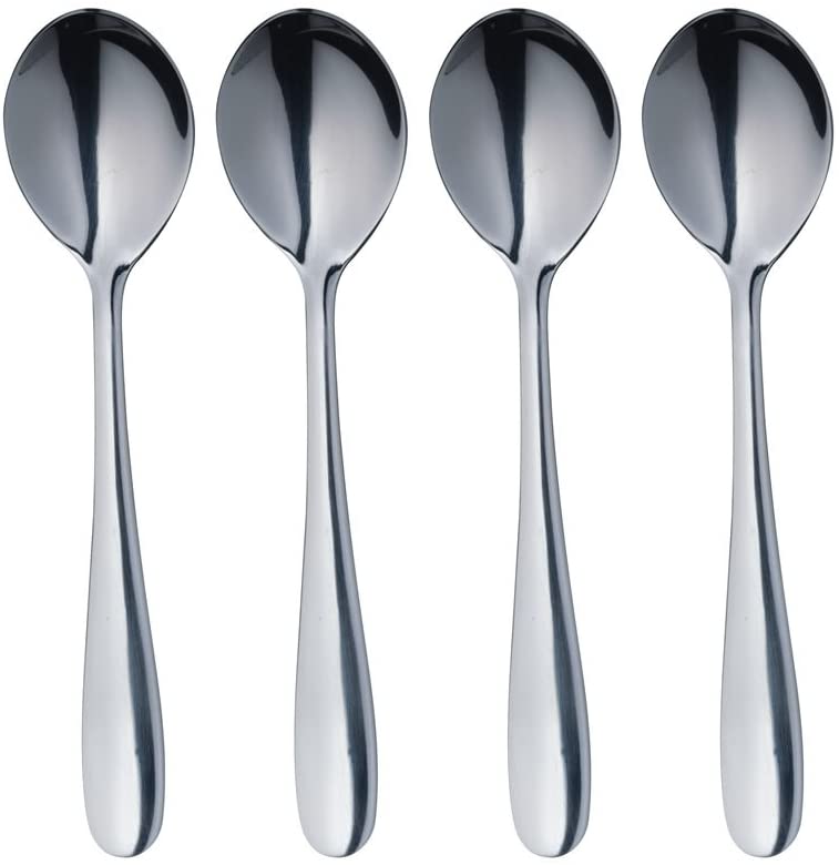 KitchenCraft Master Class Egg Spoons Set Of Four Stainless Steel