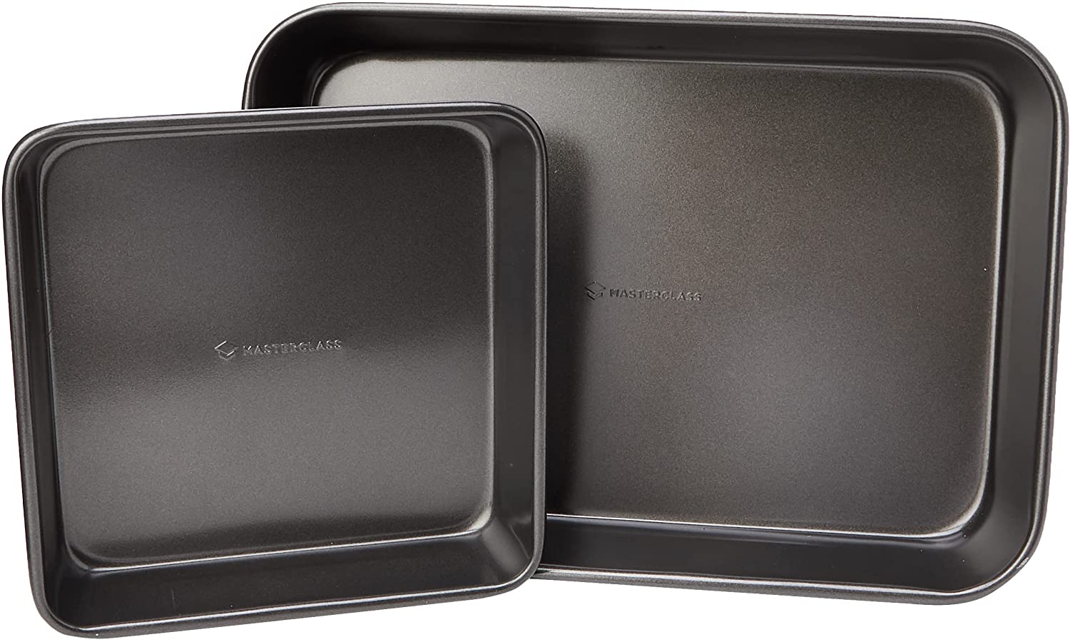 KitchenCraft Master Class Non-Stick Bakeware Set (Inc. Roasting Tin and Square Baking Pan)