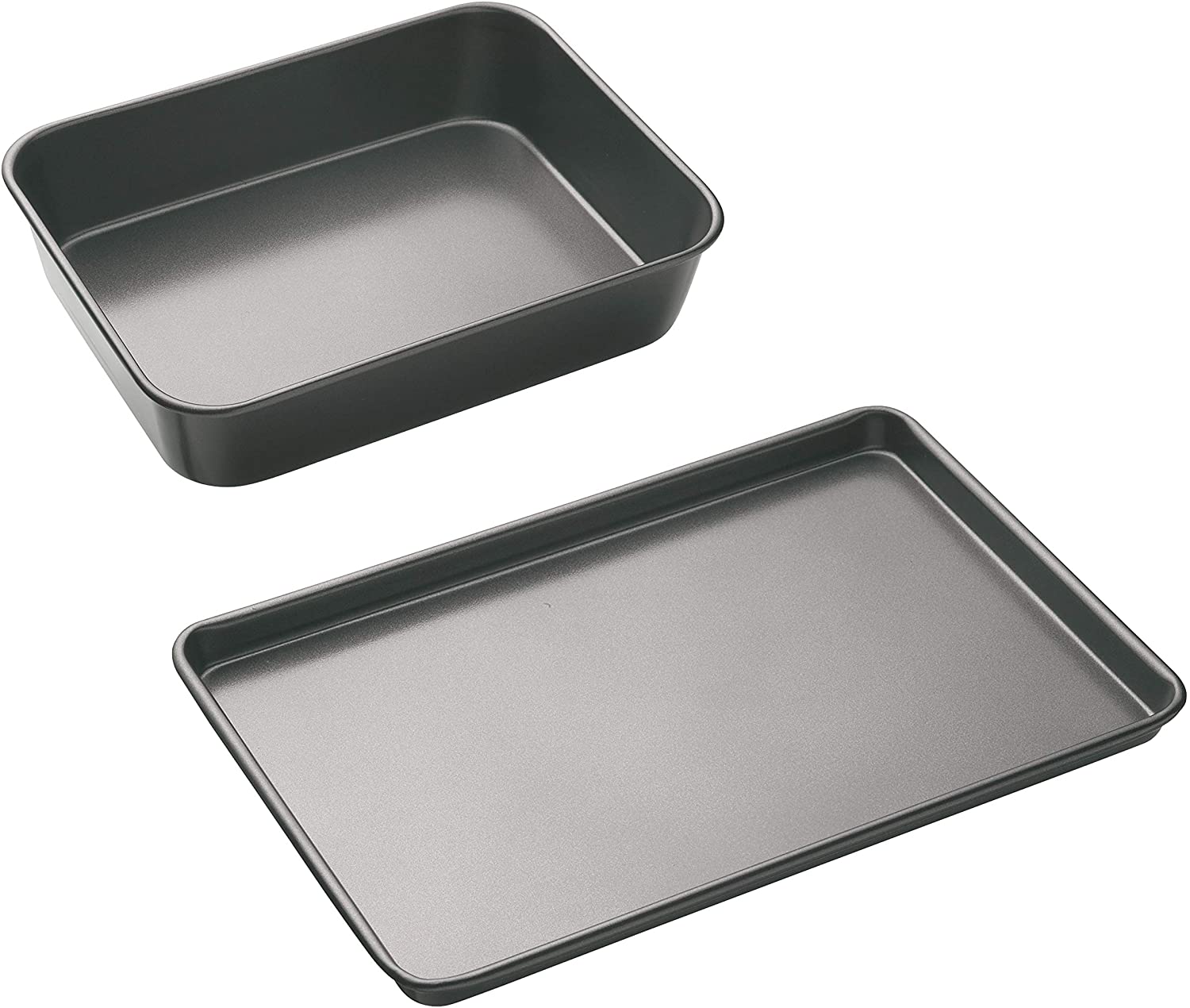 KitchenCraft Master Class Non-Stick Roasting Tin and Baking Tray Set