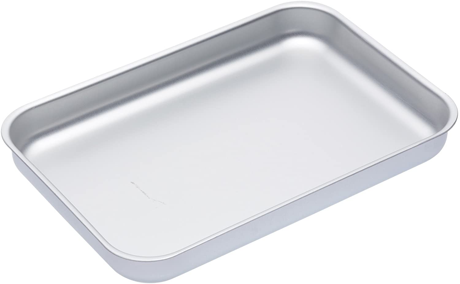 KitchenCraft Master Class Silver Anodised Rectangular Oven Roasting Tin, 32 cm (12\")