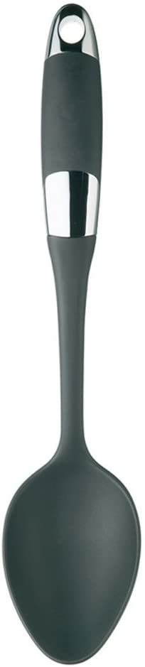 KitchenCraft Master Class Soft-Grip Nylon Cooking / Serving Spoon, 35 cm (14\")