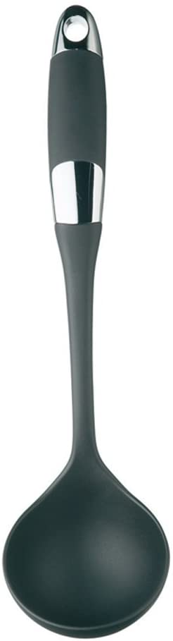 KitchenCraft Master Class Soft-Grip Nylon Ladle, 35 cm (14\")