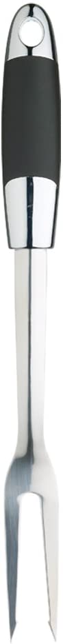 KitchenCraft Master Class Soft-Grip Stainless Steel Carving Fork, 32 cm (12.5\")