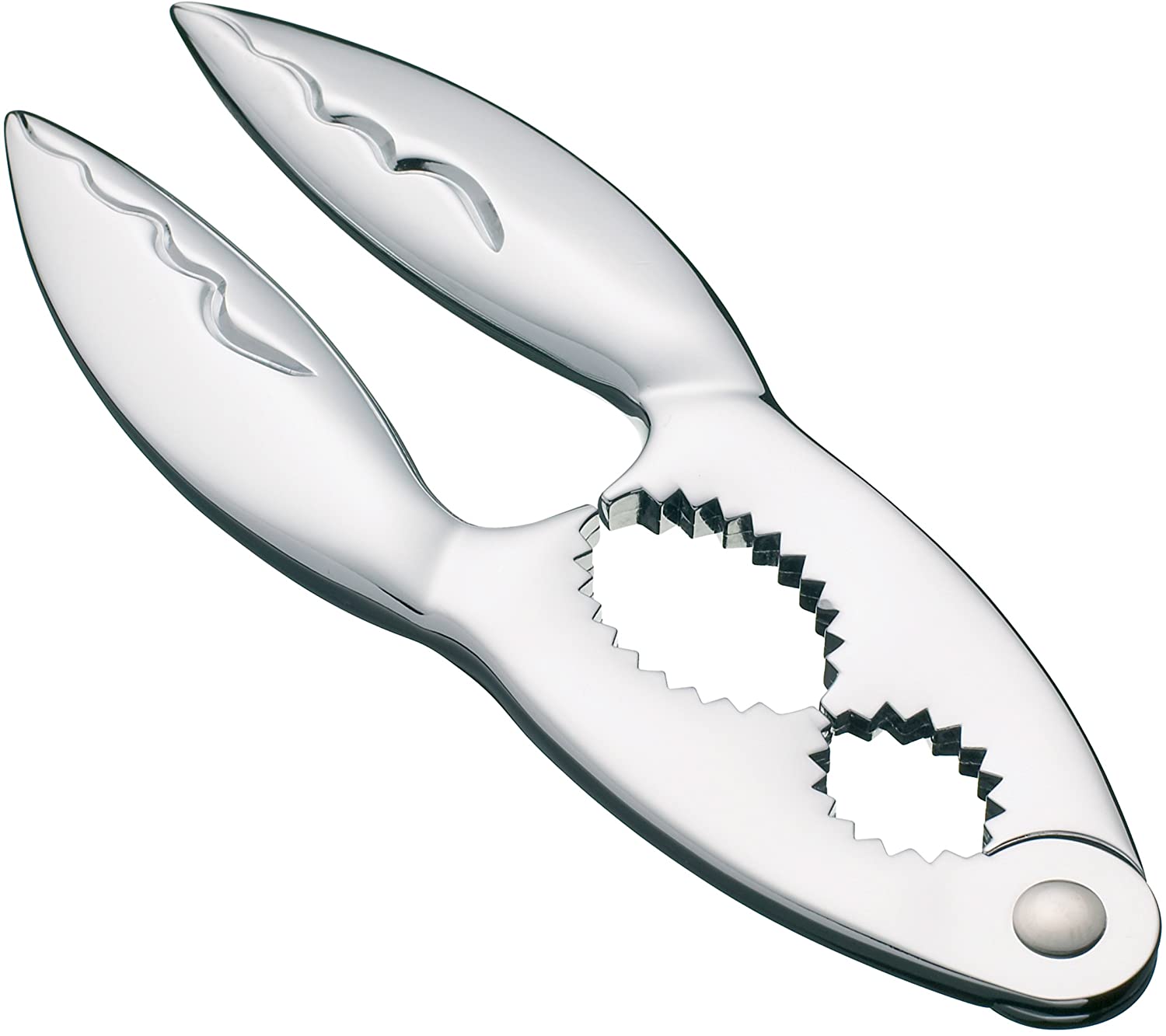 KitchenCraft Master Class Stainless Steel Crab Claw / Lobster Crackers, 17 cm (6.5 inch)
