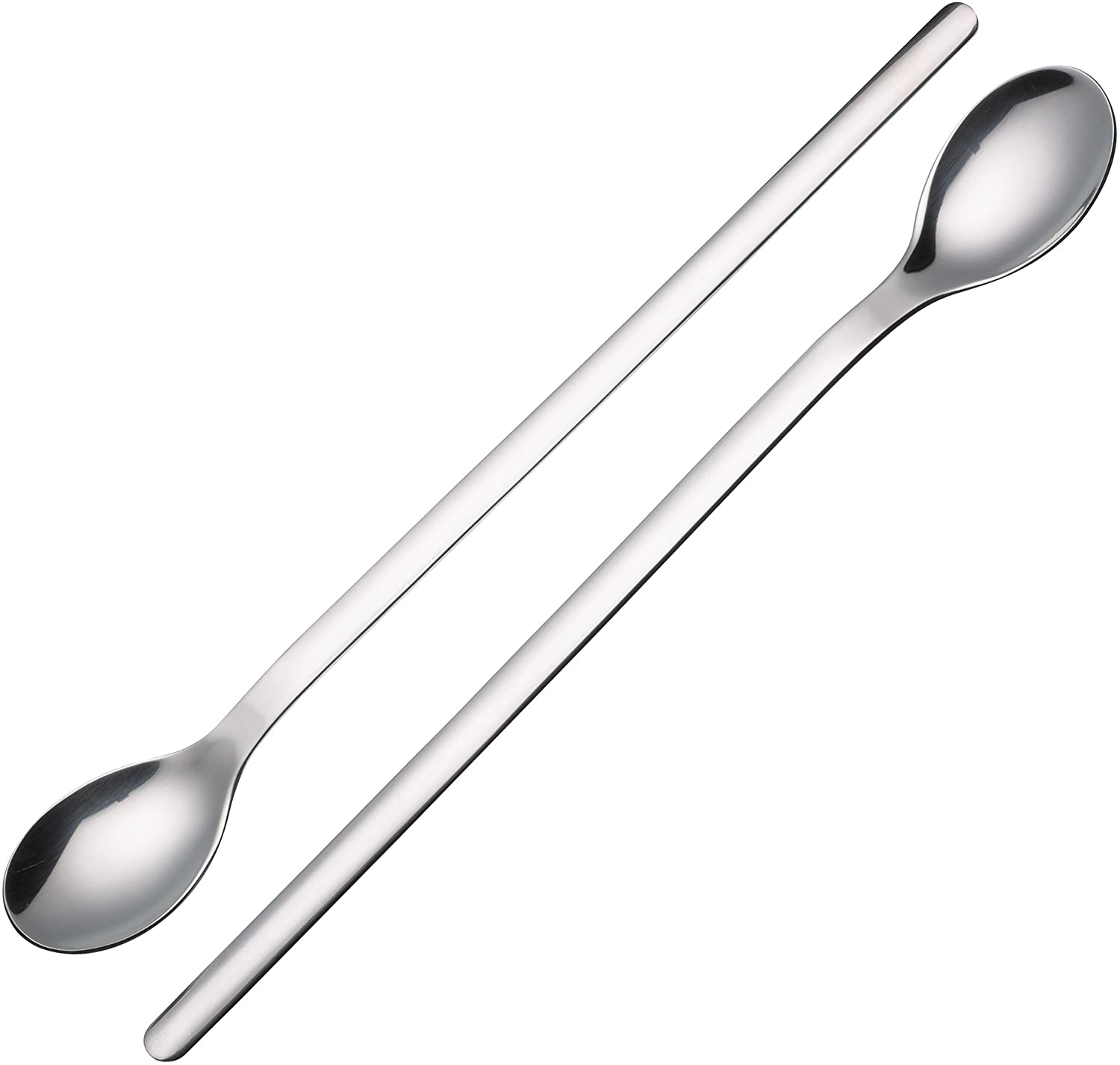 KitchenCraft Master Class Two Deluxe Stainless Steel Ice Cream / Soda Spoons