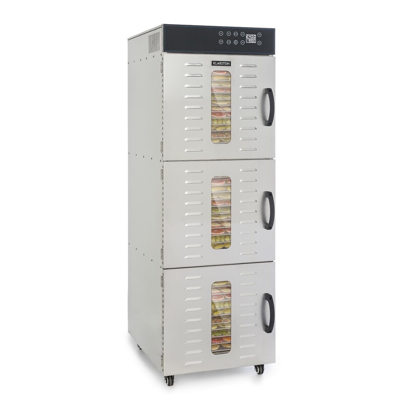 Master Jerky 550 Food Dehydrator 2400W 40-90 °C 24h Timer Stainless Steel Silver