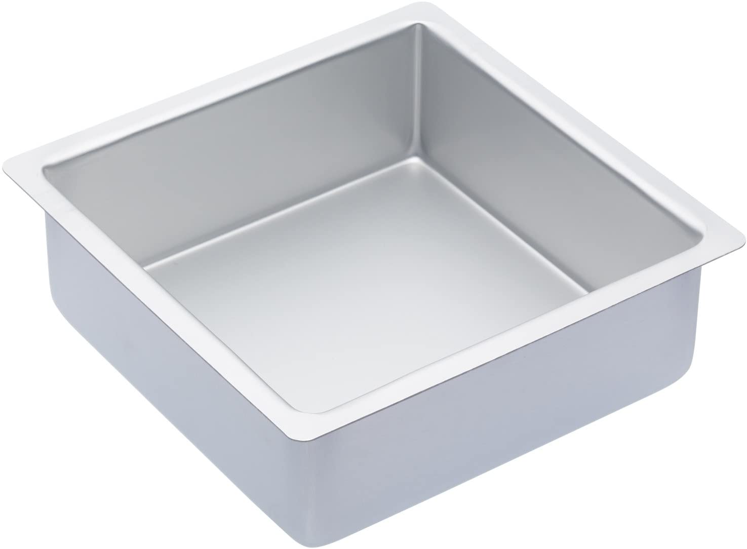 KitchenCraft Master Class Deep Square Anodised Silver Baking Mould