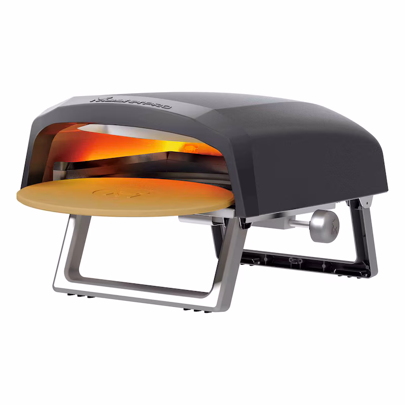 Masterpro - Rotating Gas Pizza Oven 64x42.5x30cm – Up to 500 °C