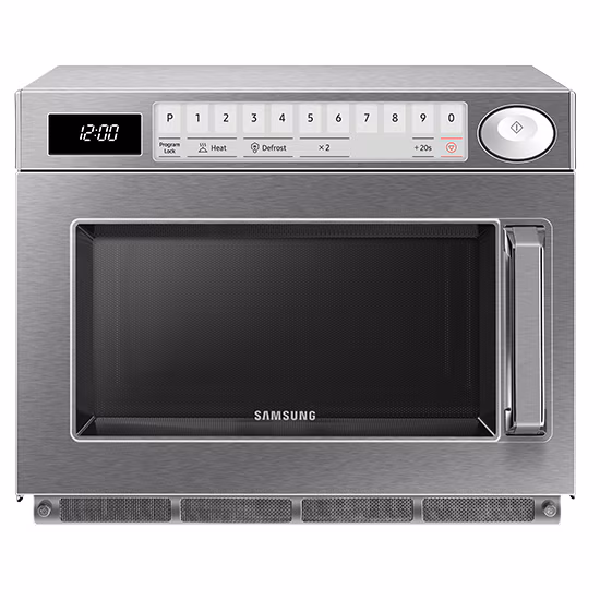 Mastro - Stainless steel microwave oven, 26 liters, 1500 W - with touch control panel