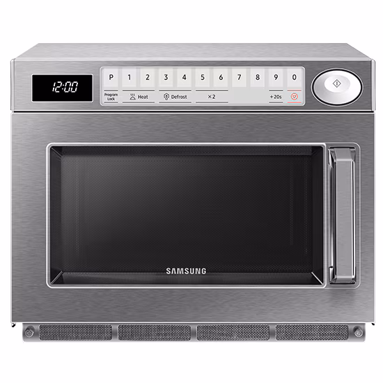 Mastro - Stainless steel microwave oven, 26 liters, 1850 W - with touch control panel